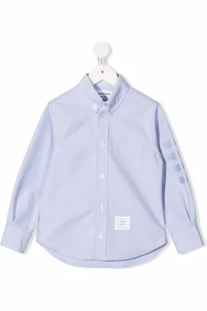 Thom Browne Stripe-print cotton shirt