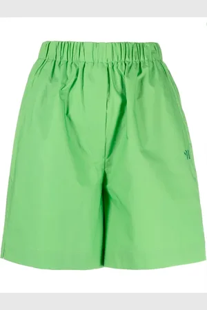 Nanushka Elasticated-waistband cotton shorts