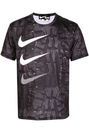 Comme des Garçons Swoosh-print graphic T-shirt