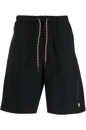 MARCELO BURLON Logo-embroidered track shorts
