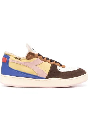 Diadora Colour-block lace-up sneakers