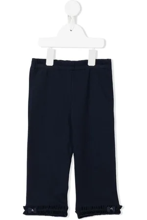 Familiar Ruffle-trimmed trousers