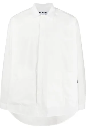 SUNNEI Slogan loose fittin cotton shirt