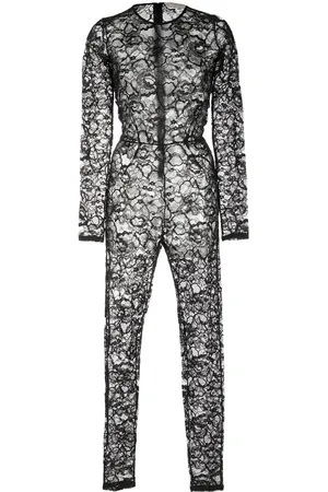FLEUR DU MAL Lace catsuit