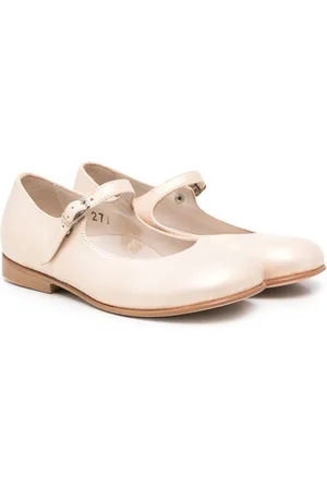 PèPè Buckle-fastening leather shoes