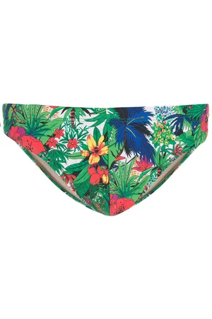 AMIR SLAMA Floral-print swimming trunks