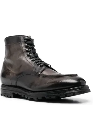 Officine creative Lace-up leather boots