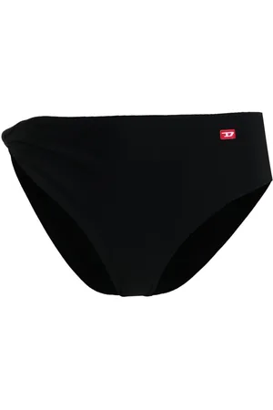 Diesel BFPN-Aishtwist logo-appliqué bikini bottom