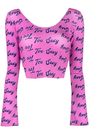 Natasha Zinko Long-sleeve cropped top
