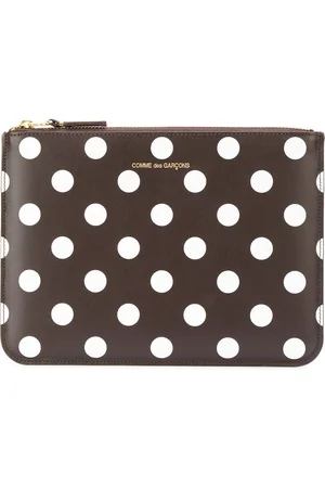 Comme des Garçons Polka dot-print wallet