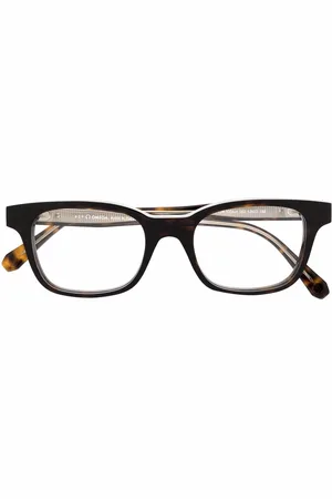 Omega Tortoiseshell-effect optical glasses