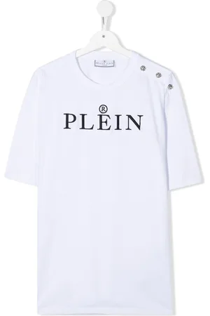 Philipp Plein Shoulder-button chest-logo T-shirt