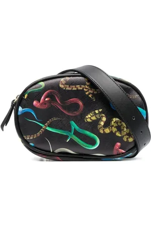 SELETTI Snakes-print belt bag