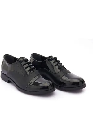M. Moustache Patent leather Oxford shoes