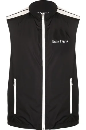 Palm Angels Logo-print zip-front jacket