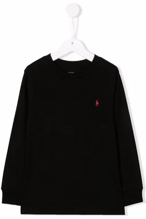 Ralph Lauren Embroidered-logo long-sleeved T-shirt