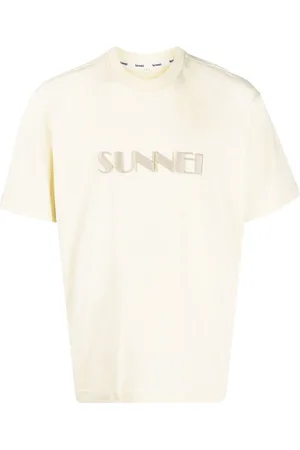 SUNNEI Embroidered-logo cotton T-Shirt