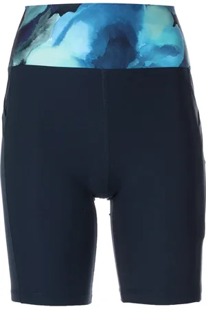 Marchesa Notte Abstract-pattern cycling-shorts