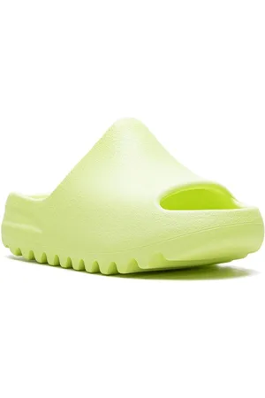 adidas Yeezy "Glow Green" slides