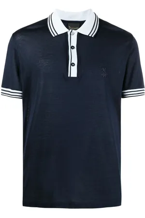 BILLIONAIRE Logo-jacquard polo shirt