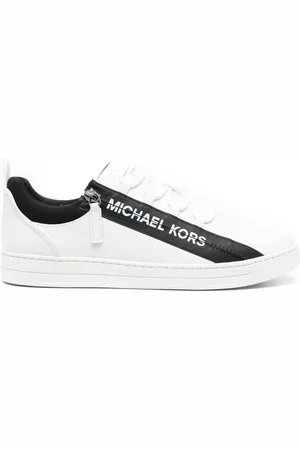 Michael Kors Logo-print zip-detailed sneakers