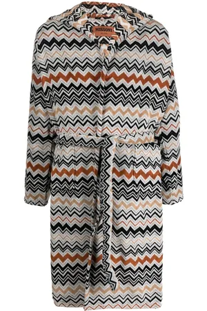 Missoni Zigzag-pattern bathrobe