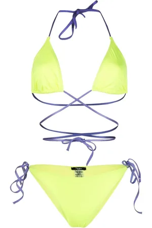 Noire Swimwear Tanning wraparound bikini