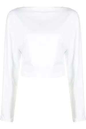 RTA Josefa lace-up top