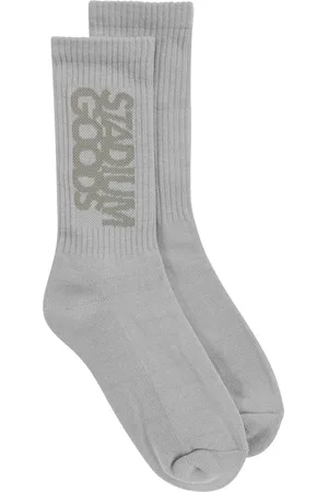 STADIUM GOODS® Ribbed logo " Mist" socks