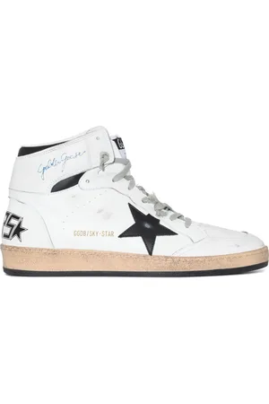 Golden Goose Star-patch lace-up sneakers