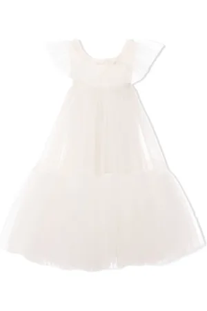 Tulleen Beck ruffled tulle dress