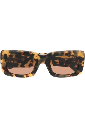Linda Farrow X The Attico Marfa square-frame sunglasses