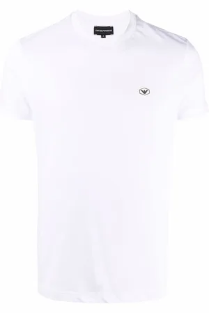 Emporio Armani Logo-patch short-sleeved T-shirt