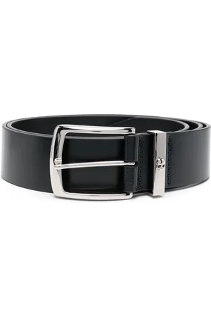 Philipp Plein Buckle-fastening leather belt