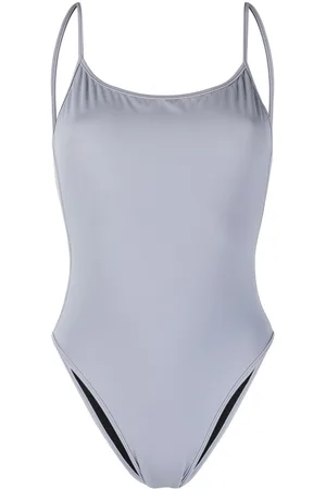 Manokhi Scoop-neck open-back one-piece