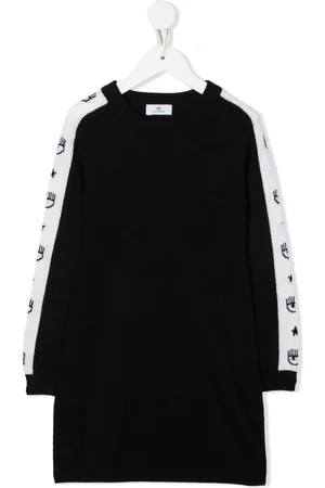 Chiara Ferragni Logo-print sweater dress