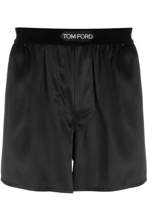 Tom Ford Logo-waistband silk boxers