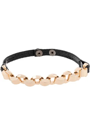 Manokhi Fab leather choker