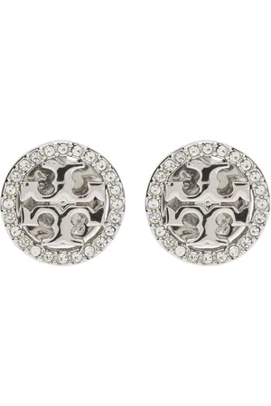Tory Burch Miller crystal-embellished stud earrings
