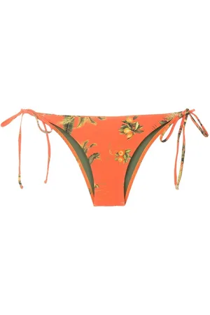 Lygia & Nanny Thai floral-print bikini bottoms
