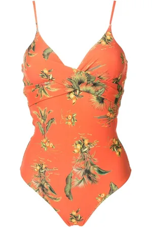 Lygia & Nanny Bianca floral-print swimsuit