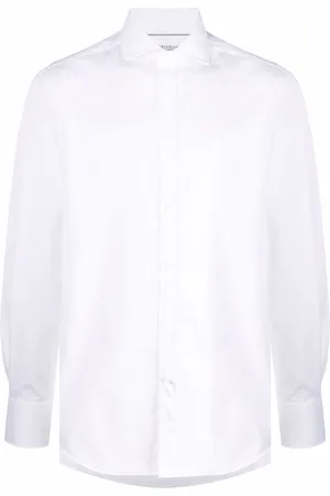 Brunello Cucinelli Plain long-sleeve shirt