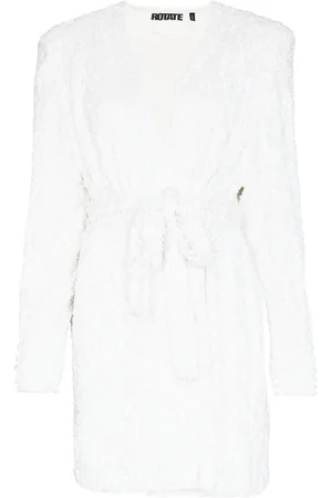 ROTATE Samantha sequin wrap dress