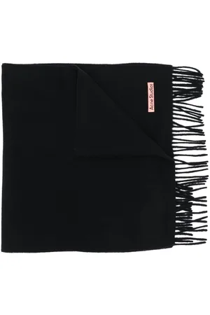 Acne Studios Fringed wool scarf