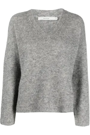 Gestuz Ribbed v-neck sweater