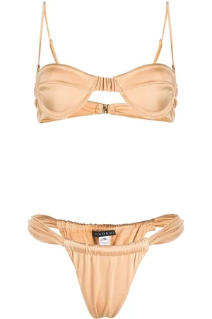 Manokhi Ruched bikini set