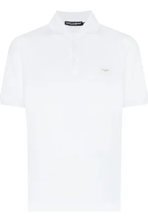 Dolce & Gabbana Logo plaque polo shirt