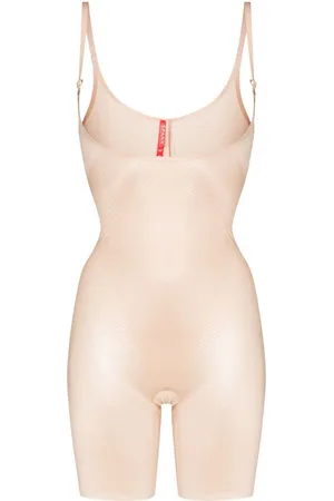 Spanx Thinstincts open-bust mid-thigh bodysuit