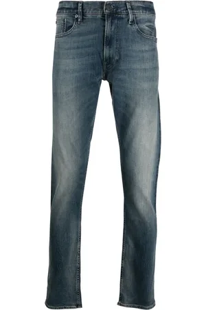 Ralph Lauren Stonewashed slim-cut jeans