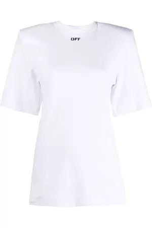 OFF-WHITE Kobieta T-shirty Zimowe - Padded shoulder T-shirt